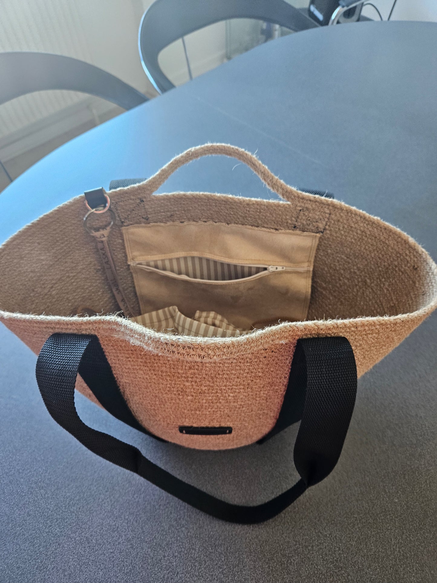 Håndlavet Strandtaske i Bæredygtigt Dansk Design