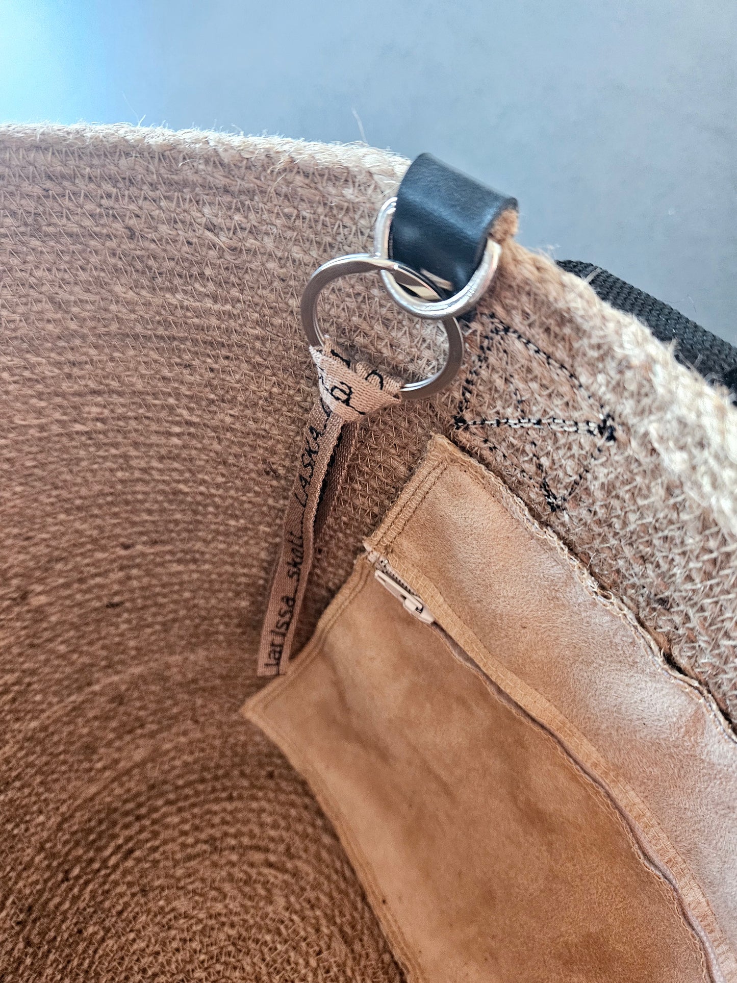 Håndlavet Strandtaske i Bæredygtigt Dansk Design
